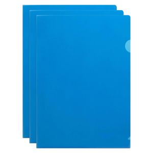 30pc Marbig Pp Ultra Letter File A4 Document Paper/stationery Folder Blue