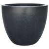 Northcote Pottery 25 x 19cm Small Black Terrazzo Egg Pot