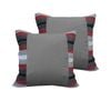 Bianca Pair of European Pillowcases Raymond Grey