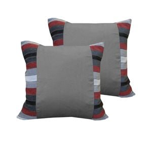 Bianca Pair of European Pillowcases Raymond Grey