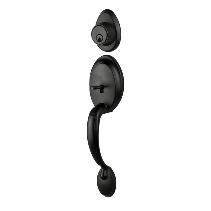 Ikonic Black Entrance Handle Set