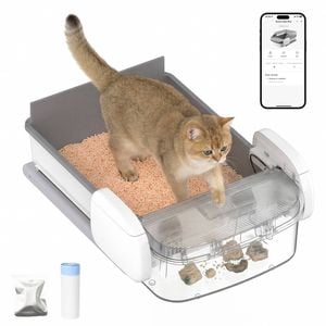 Advwin Self Cleaning Smart Cat Litter Box Open-Top