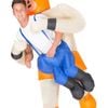 Inflatable Carry Me Adults Wrestler Costume - One Size