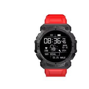 Digital Sports Smart Watch Bluetooth Red