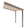 Exterior Life 6.0m Hollywood Woodland Grey/Beach Oak Pergola