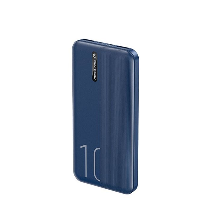 Power Bank Remax Landon Series 2.1A Portable Charger 10000 mAh Output 2 USB Blue