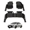 AUSGO 7D Car Floor Mats for Toyota Corolla Petrol Sedan 2019-Onwards All-Weather Floor Liners