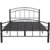 Cleveland Queen Metal Bed Frame - Black