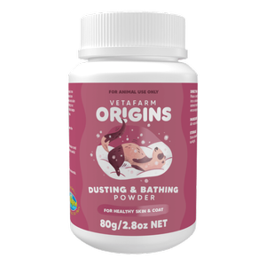 Vetafarm Origins Dusting & Bathing Powder Small Animals 80g