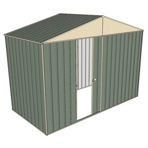 Build-a-Shed  3 x 1.5 x 2.3m Gable No Side Doors Shed - Green