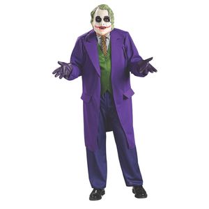 Rubies The Joker DC Comics Deluxe Dress Up Adults Party Costume Size Standard