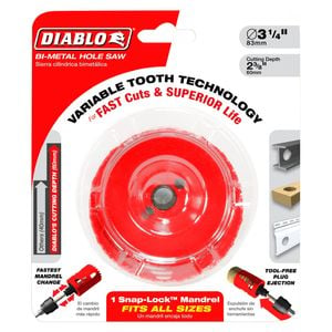 Diablo 83mm Bi-Metal Hole Saw