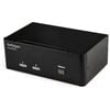 Startech.com Kvm Switchbox - Taa Compliant - 2 Computer(s) - 1 Local User(s) - 4k - 3840 X 2160 - 6 X Usb