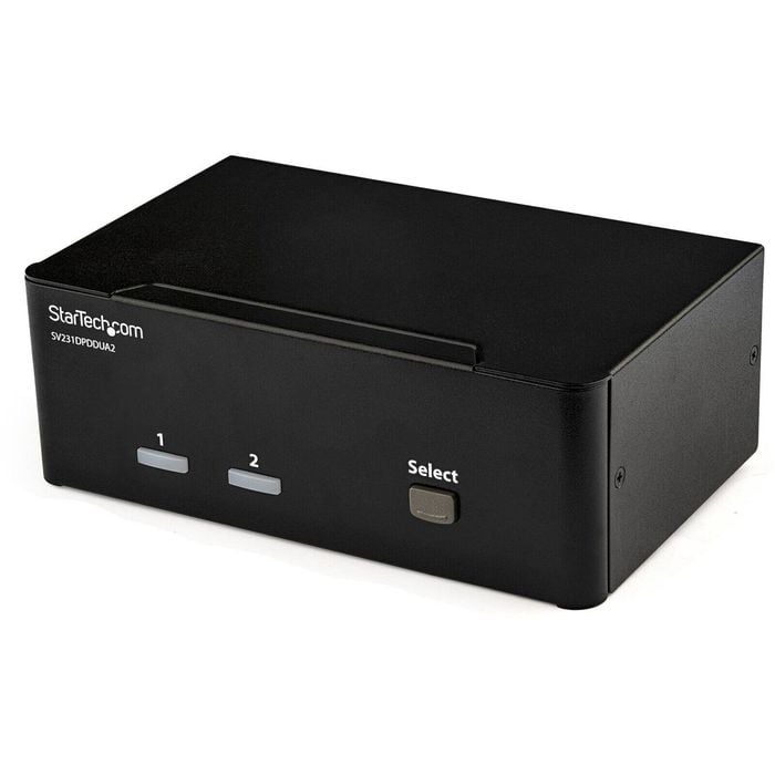 Startech.com Kvm Switchbox - Taa Compliant - 2 Computer(s) - 1 Local User(s) - 4k - 3840 X 2160 - 6 X Usb