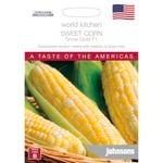 Johnsons Snowgold Sweet Corn Vegetable Seeds
