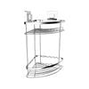 Naleon Suction Works Square 2 Tier Corner Basket