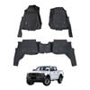 AUSGO 7D Injection Car Floor Mats for Ford Ranger Next-Gen 2022-Onwards All-Weather Floor Liners