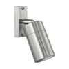 Brilliant Stainless Steel Coolum Adjustable Exterior Wall Light
