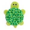 Happy Tails Multi-Squeaker Turtle Plush Toy