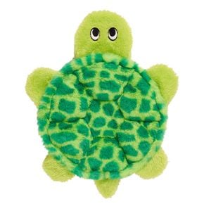 Happy Tails Multi-Squeaker Turtle Plush Toy