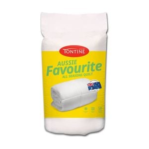 Tontine 210x210cm Aussie Favourite All Seasons Queen Bed Microfibre Quilt Doona