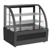 Polar C-Series Countertop Display Fridge Black - 100Ltr - CU636-A