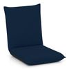 Costway Floor Lounge Chair Padded Lazy Sofa Bed Navy