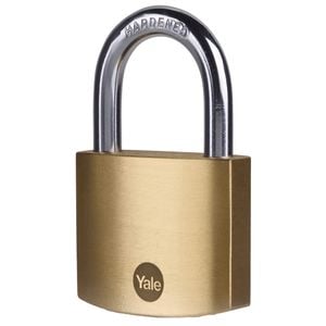Yale 50mm Brass Padlock