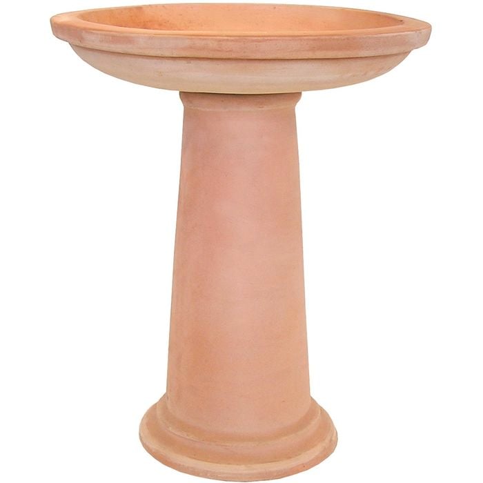 Northcote Pottery 47 x 57cm Terracotta Cottaseal Bird Bath