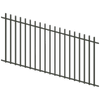 ProtectorAl 1201 - 2400 x 1200mm Woodland Grey Raked 16-30º Batten Pool Fence Panel
