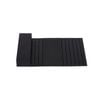 Sherwood Home Flexible Bamboo Sofa Armrest Tray with Remote Pocket Caddy Organiser - 46x32x6cm