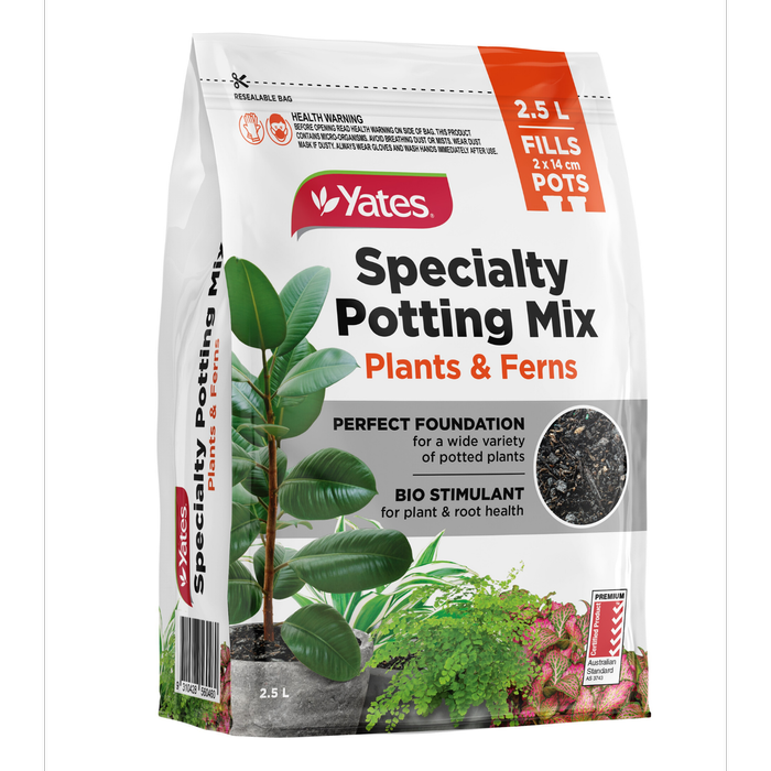 Yates 2.5L Plants And Ferns Specialty Potting Mix