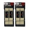 2x 2pc Lift-tech Neo-tech Padded Cotton Wrist Support Lifting Straps Skin 21.5in