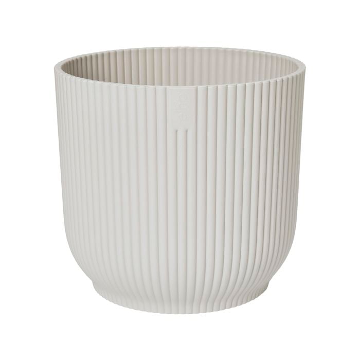 Elho 16.1cm Silky White Vibes Indoor Plant Pot