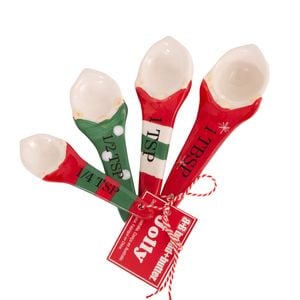 Bread And Butter Gnome Measuring Spoons - 4 Pack Multi