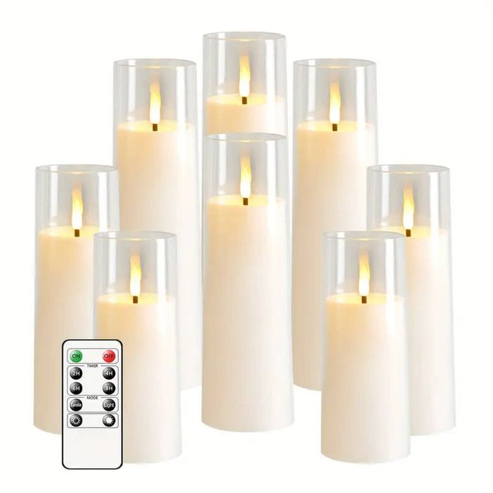 Lifebay 5pcs Flicker Flameless Candle Set