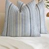 Gioia Casa 2-Pack Bohemian Dot Woven Cushion Covers 45cm x 45cm - Blue