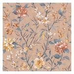 Sazanka Coral Floral Wallpaper 10.05m x 53cm
