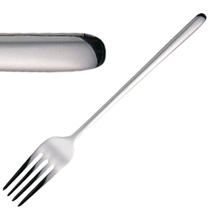 Olympia Table Fork Henley 18/0 Stainless Steel High Polish 200mm Pack Of 12