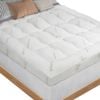 STARRY EUCALYPT Bamboo Fibre Pillowtop Mattress Topper Underlay Pad 11cm KS