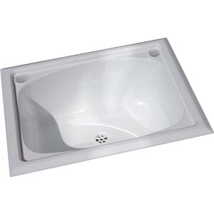 Milena 45L Poly Inset Laundry Trough