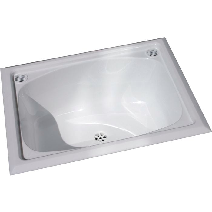 Milena 45L Poly Inset Laundry Trough