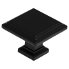 Kaboodle Matte Black Knob Turbo Kitchen Handle