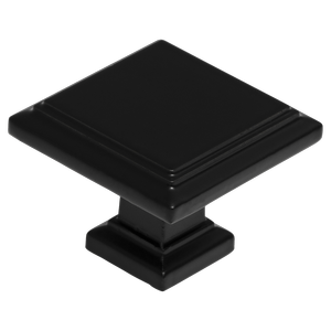 Kaboodle Matte Black Knob Turbo Kitchen Handle