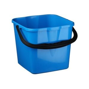 IP Plastics 12L Aqua Square Bucket