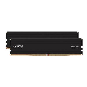 Crucial Pro 32gb (1x32gb) Ddr5 Udimm 5600mhz Cl46 Black Heat Spreader Support Intel Xmp Amd Ryzen For Desktop Pc Gaming Memory