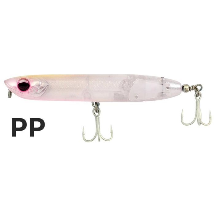 Bone Hoverjet 130mm Surface Stickbait/Prop Bait Dual Function Fishing Lure Pearl Pink