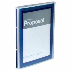 Avery Flexi-View 2 Ring Presentation Binder (A4) (Navy)