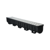 Everhard 3m EasyDRAIN Pressed Stainless Steel Metal Grate And Prejoined Channel