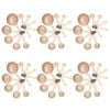 6PK Porto Zest Measuring Spoon/Cup Scooper Set Baking Utensil Plastic